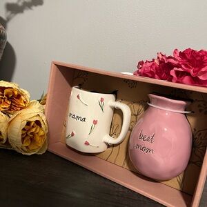 Rae Dunn Mug and Vase Set